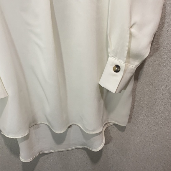 5 for $25 Jacqueline de young tunic top white - Picture 2 of 7